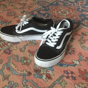 Platform skater vans